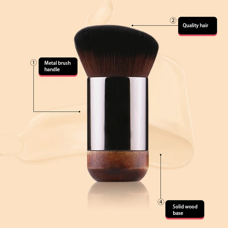 O pincel ideal para quem busca um acabamento profissional na maquiagem, com precisão e naturalidade em cada aplicação