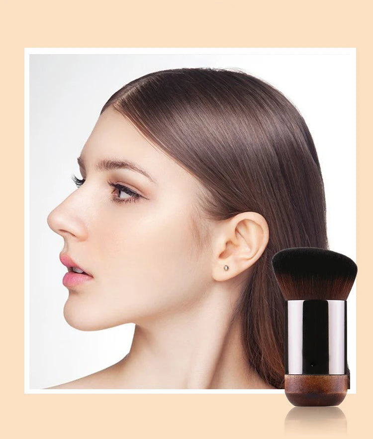 O pincel ideal para quem busca um acabamento profissional na maquiagem, com precisão e naturalidade em cada aplicação
