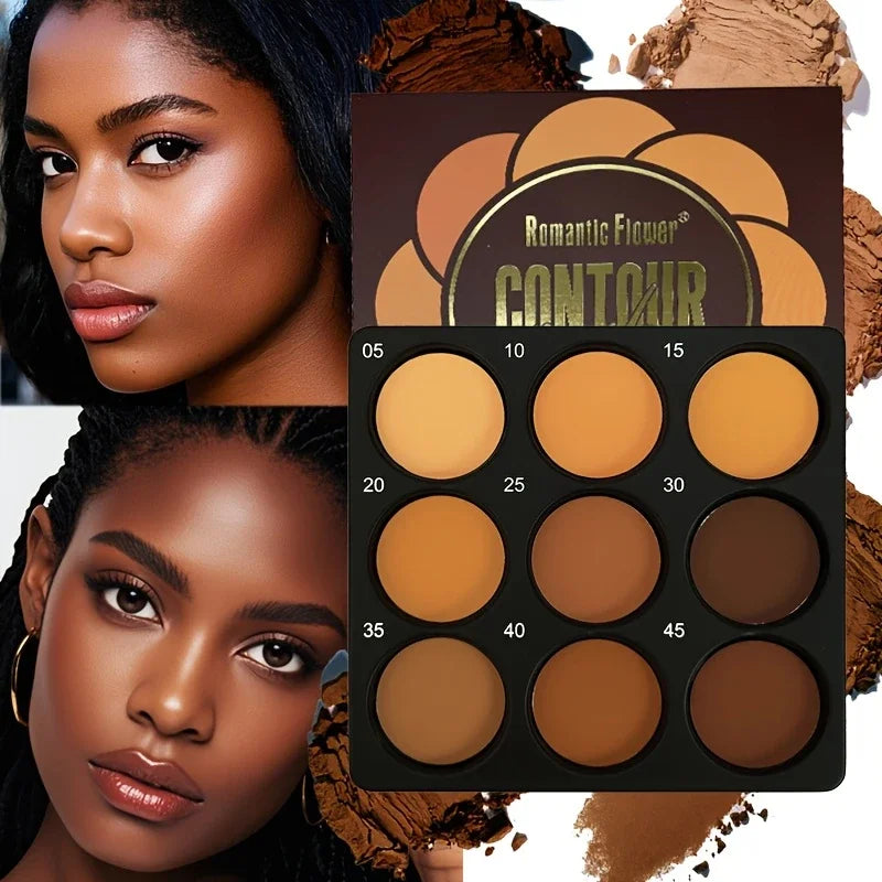 Kit Contorno Facial 9 Tons – Pele Perfeita em Minutos