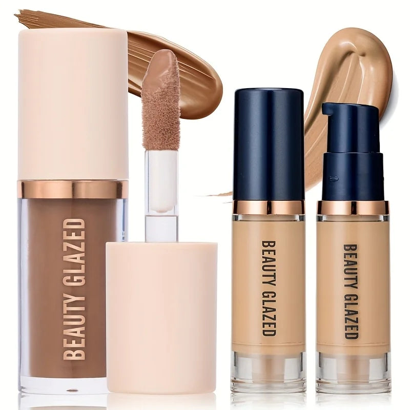Base Líquida Bella Essence – Cobertura Perfeita & Efeito Natural